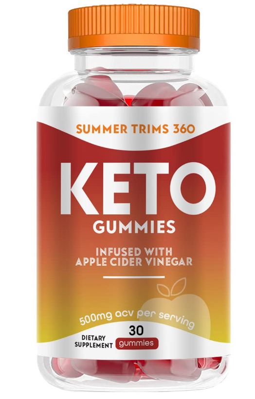 Summer Trims 360 Keto Gummies bottle